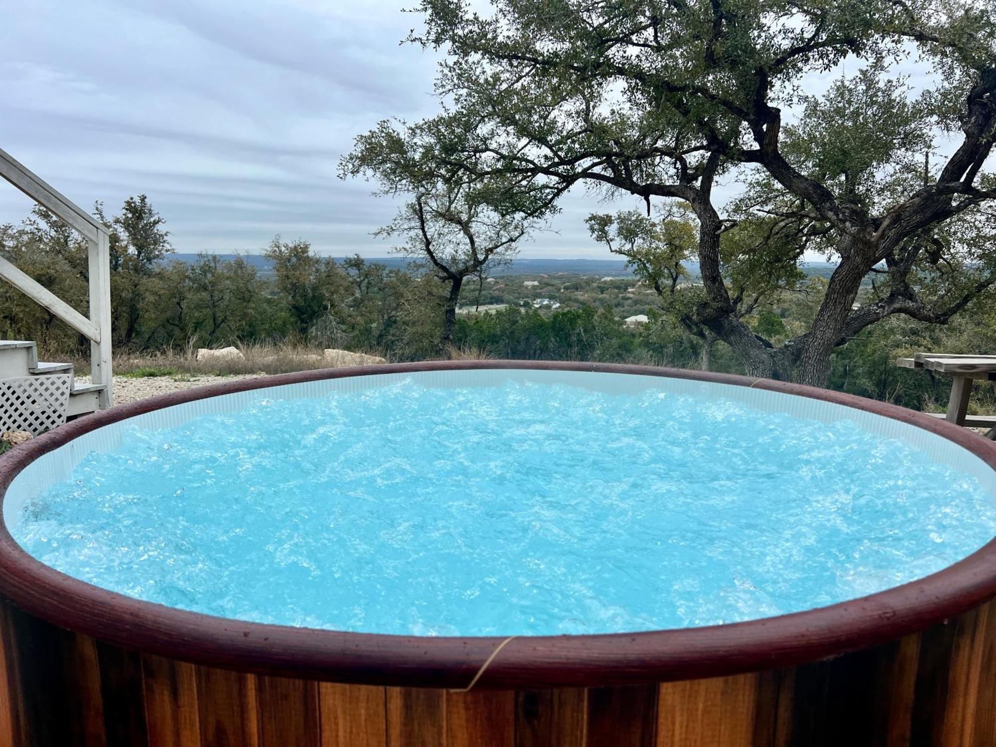The Perch- Texas Tiny Haus With Amazing Views Βίλα Spring Branch Εξωτερικό φωτογραφία